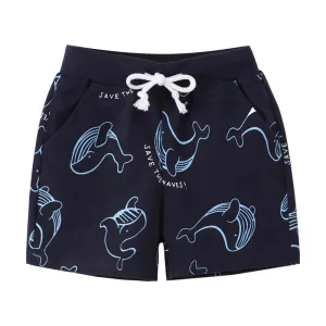 Toddler Save the Whale Shorts