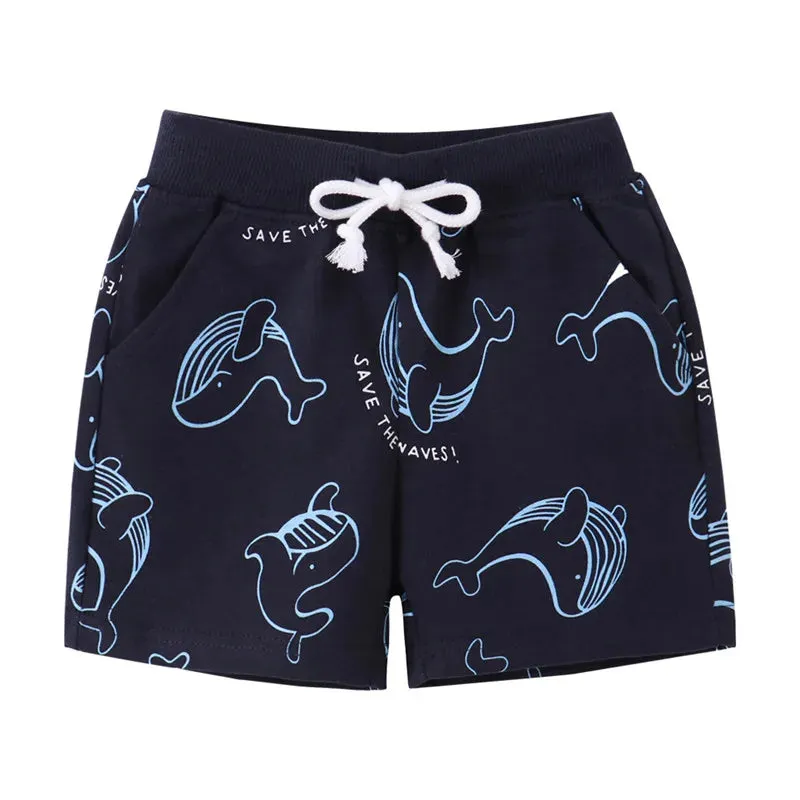 Toddler Save the Whale Shorts