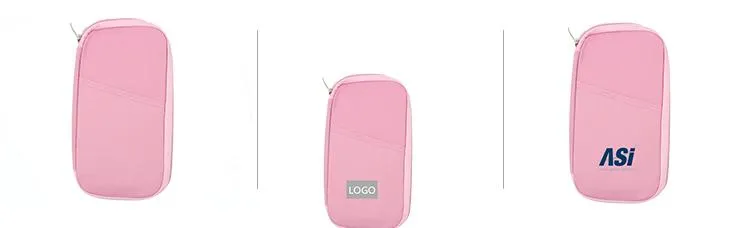 Travel Document Pouch With Internal Mesh Compartments