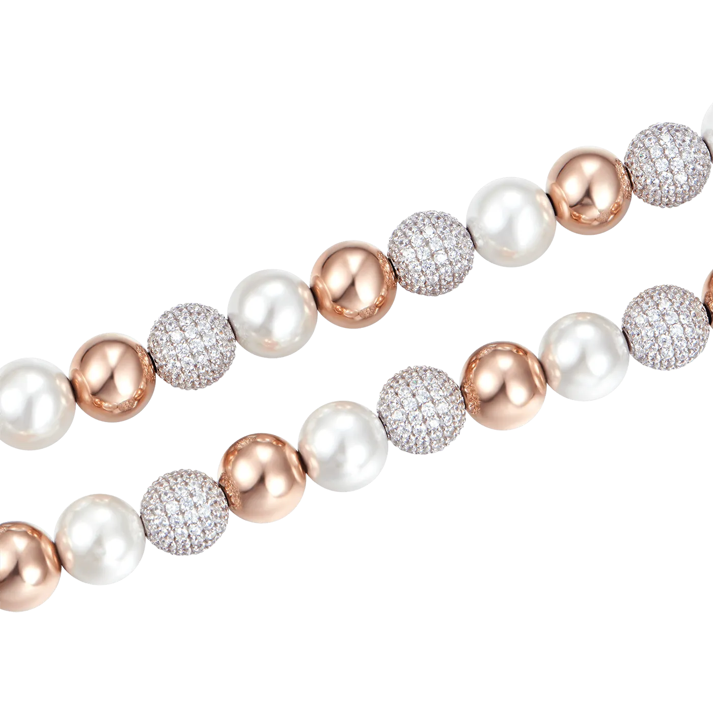 TROVE Pearl and Bead Chain - 22"