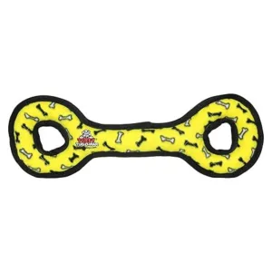 Tuffy's No Stuff Tug-O-War Dog Toy - Yellow