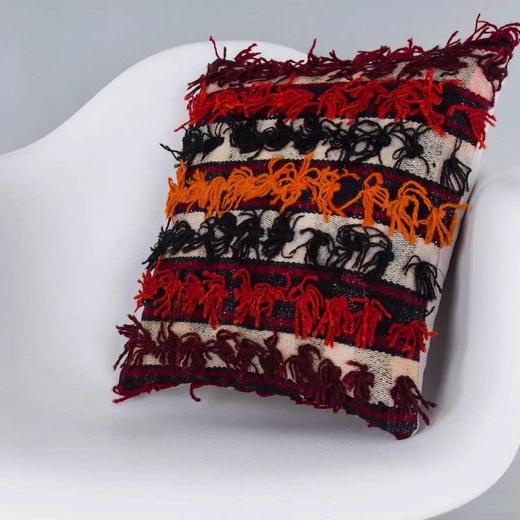 Tulu Multiple Color Kilim Pillow Cover 16x16 7598