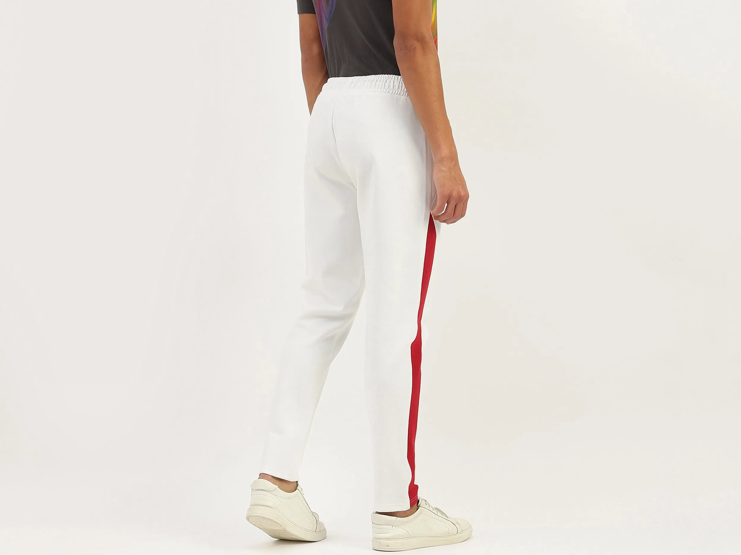 Typography Baggy Fit Trackpants