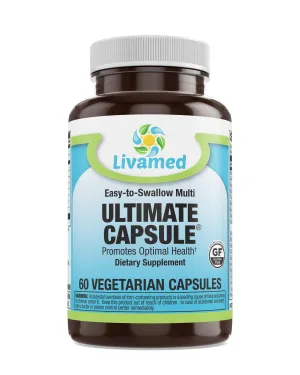 Ultimate Capsule® Multivitamin Multimineral Complete Veg 60 Count