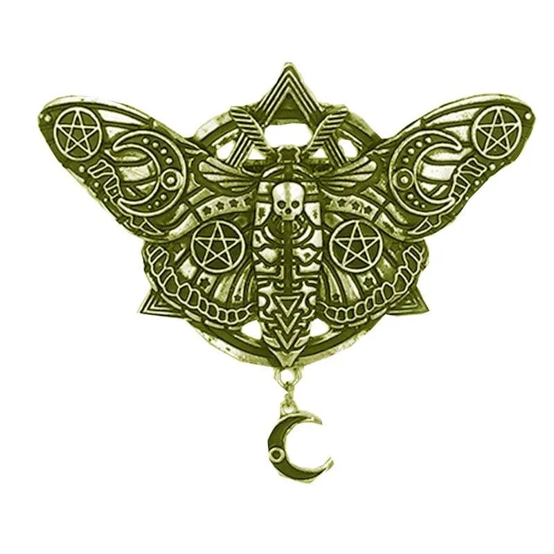 Unique Viking Black Oversized Crow Hair Clip