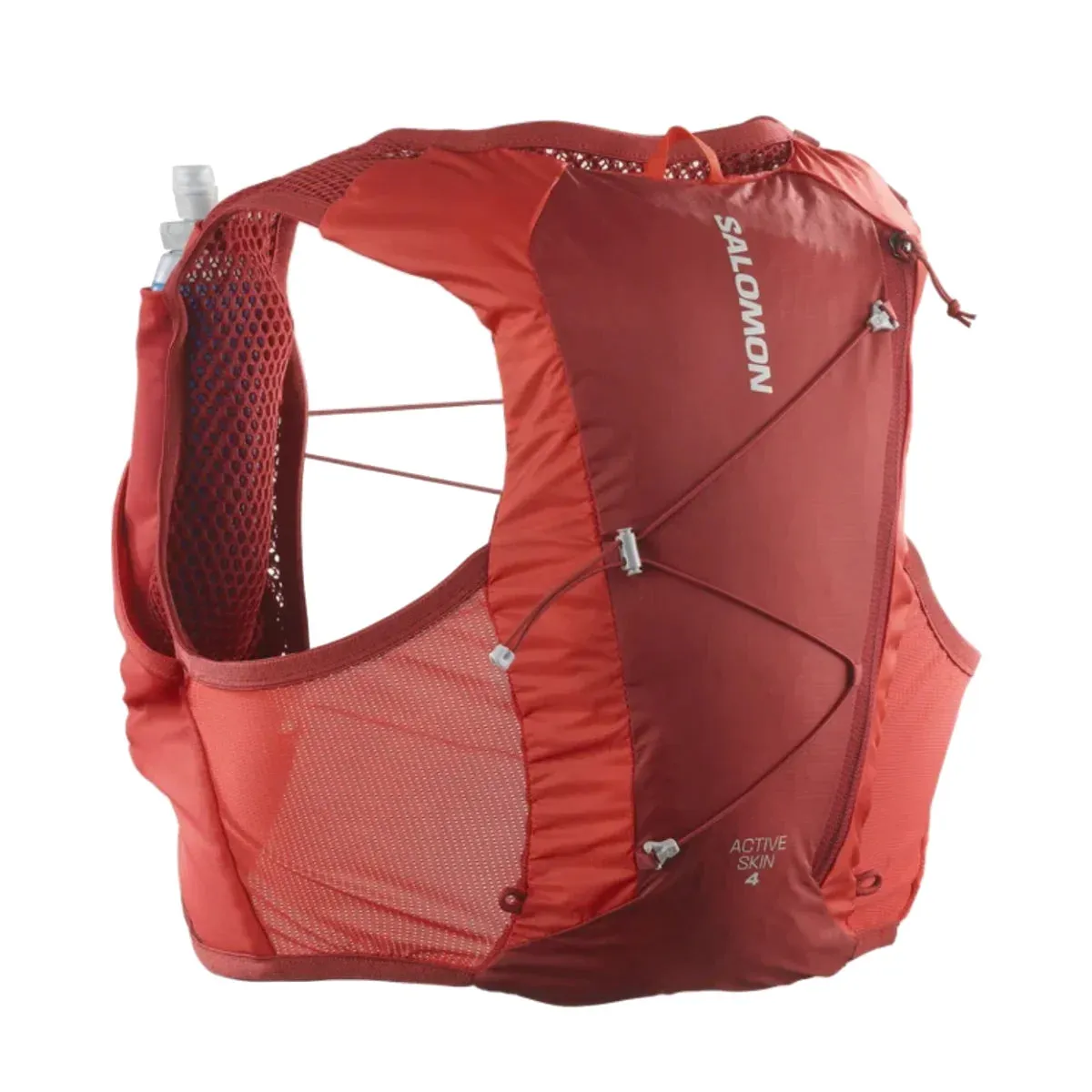 Unisex Salomon Active Skin 4L Hydration Vest with 2x500ML Flasks