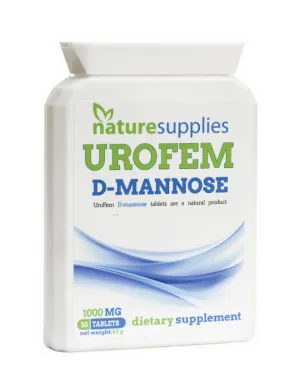 UROFEM D-Mannose 1000mg 50tabs