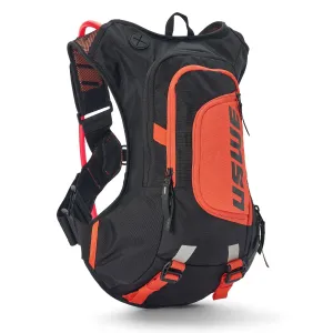USWE MOTO Hydro 12L Hydration System Backpack - Black/Factory Orange