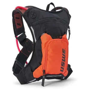 USWE MOTO Hydro 3L Hydration System Backpack - Black/Factory Orange
