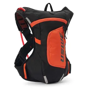 USWE MOTO Hydro 4L Hydration System Backpack - Black/Factory Orange