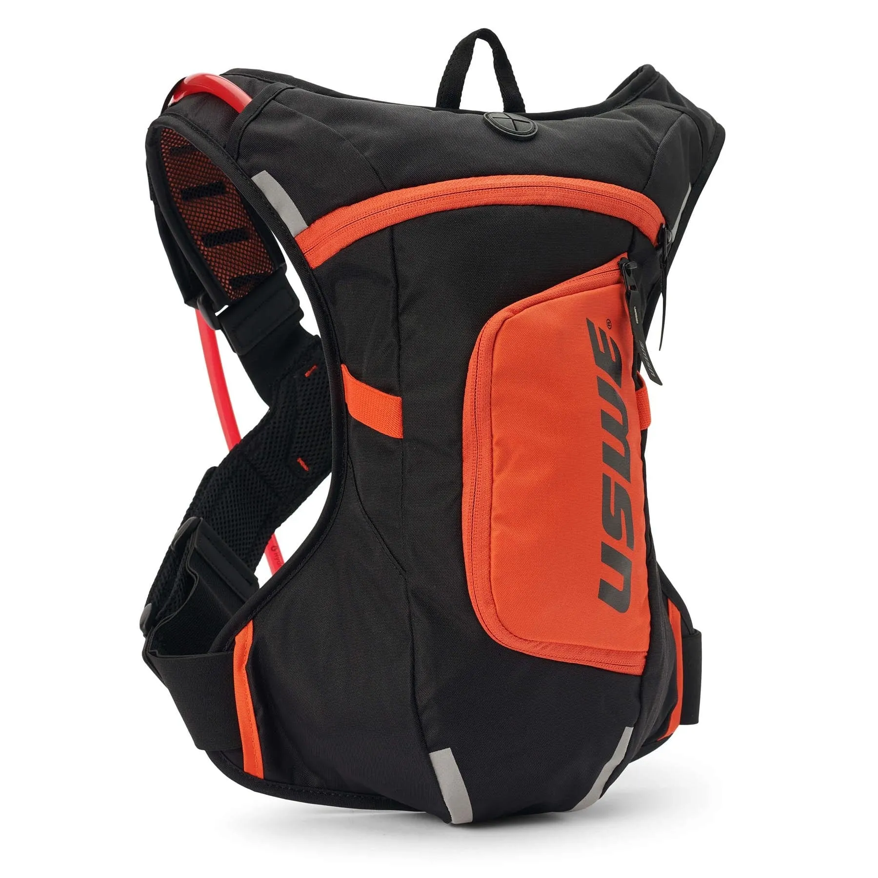 USWE MOTO Hydro 4L Hydration System Backpack - Black/Factory Orange