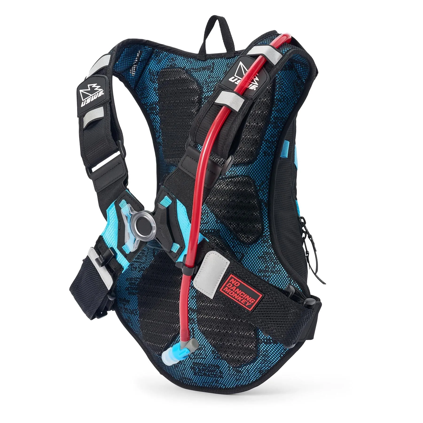 USWE MTB Hydro 12L Hydration System Backpack - Black/Horizon Blue