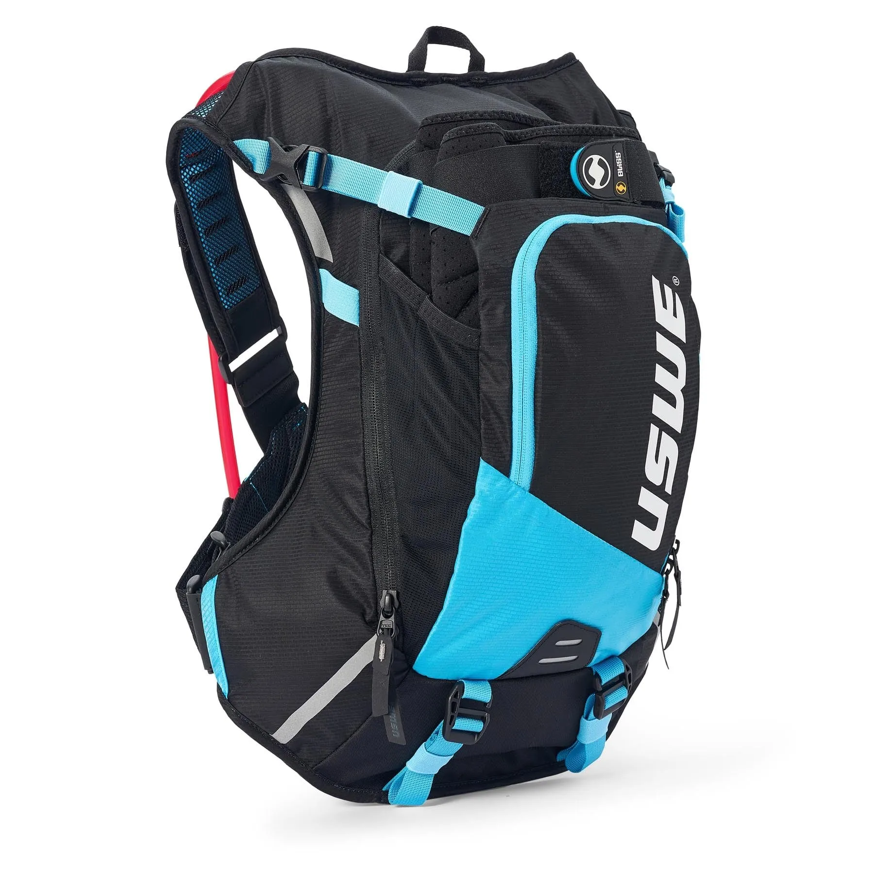 USWE MTB Hydro 12L Hydration System Backpack - Black/Horizon Blue