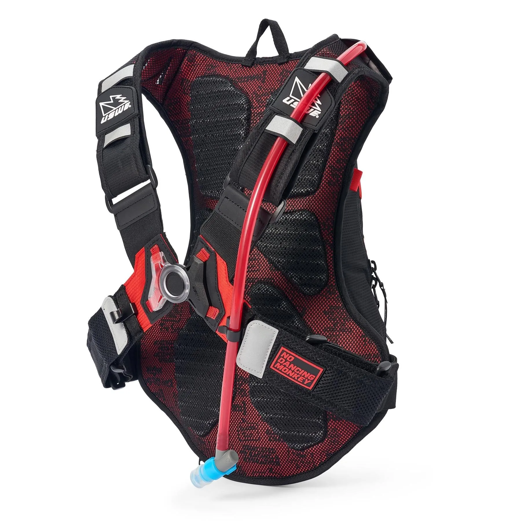 USWE MTB Hydro 12L Hydration System Backpack - Black/Red