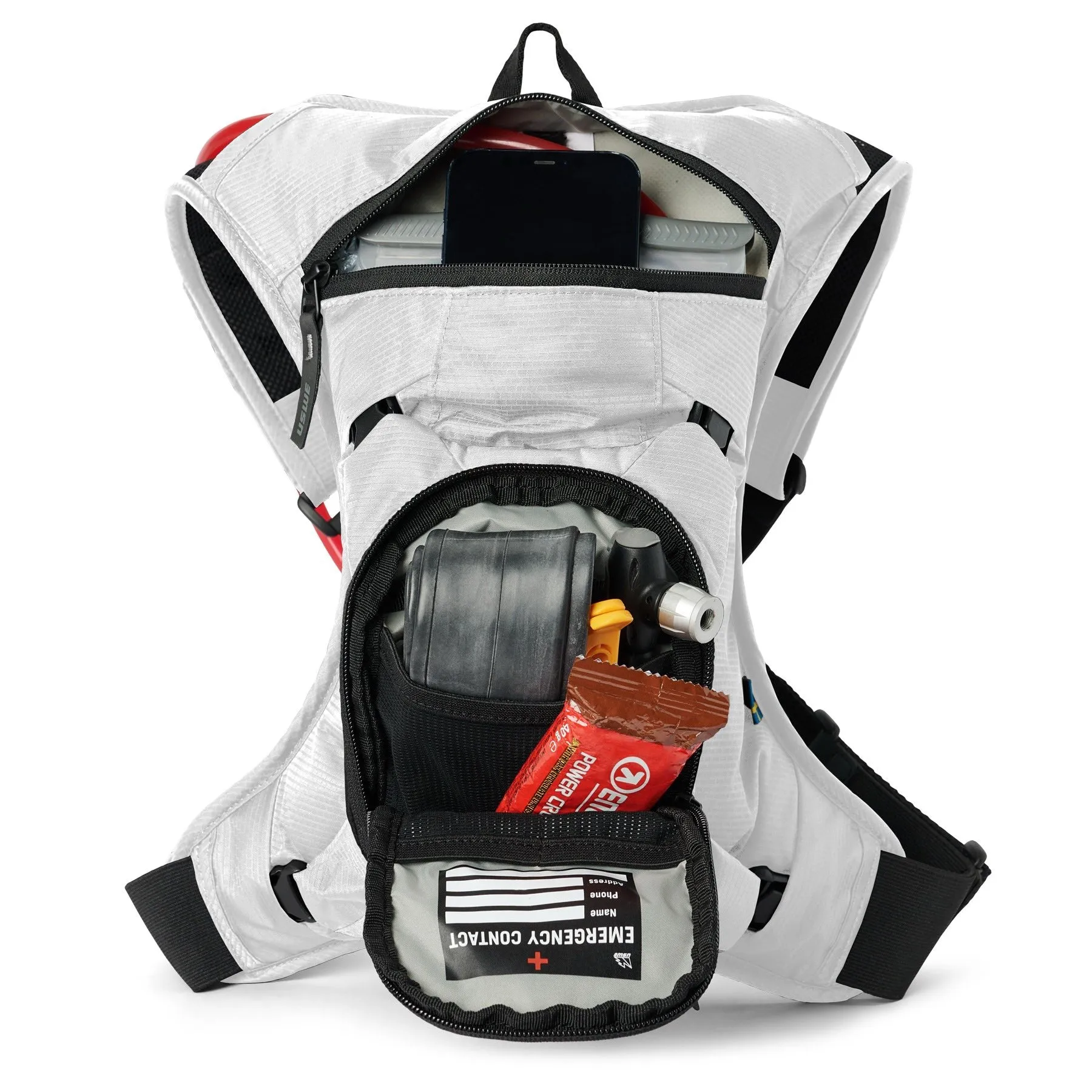 USWE MTB Hydro 3L Hydration System Backpack - White