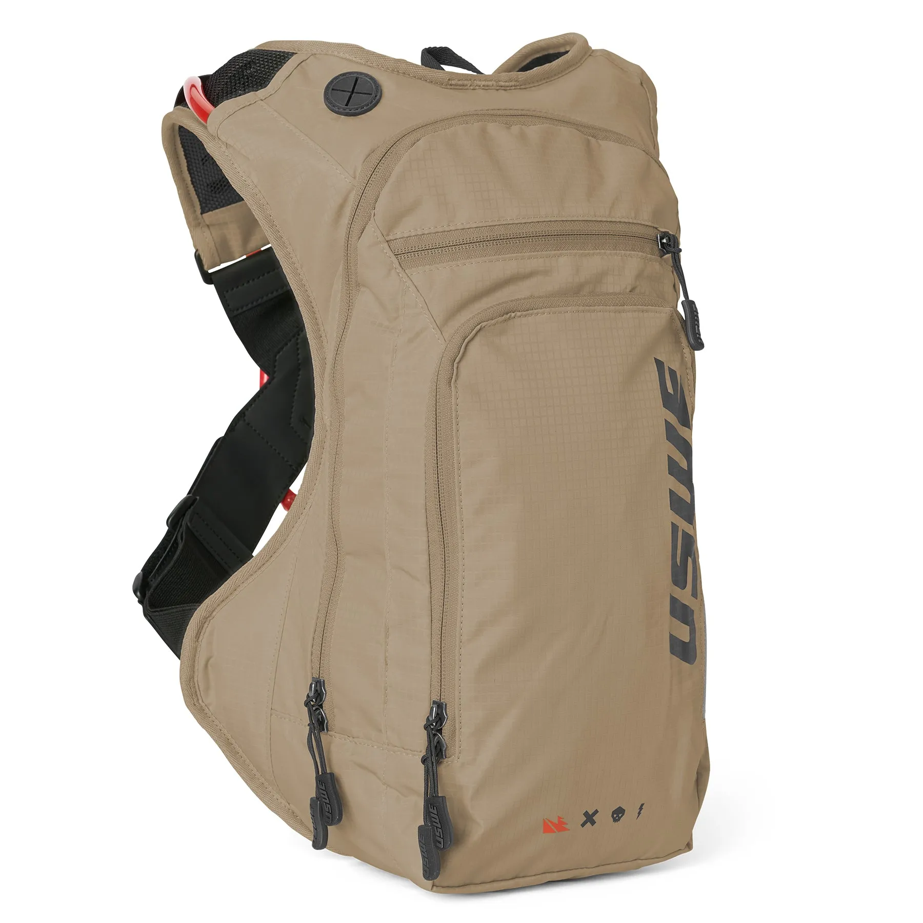USWE Outlander Moto 9L Hydration System Backpack - Sand