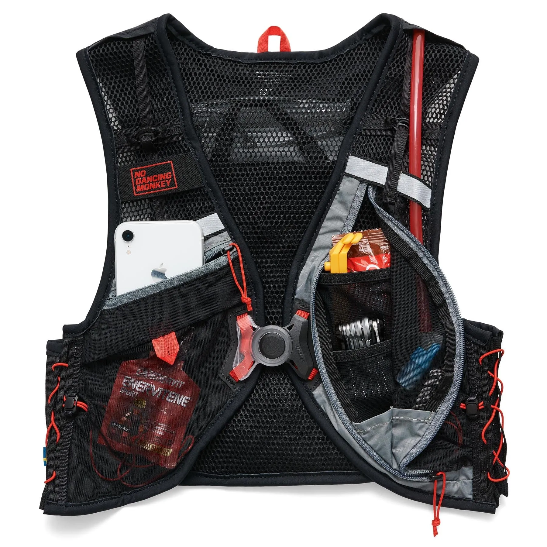 USWE Rush Bike 8L Hydration System Vest - Black/Grey