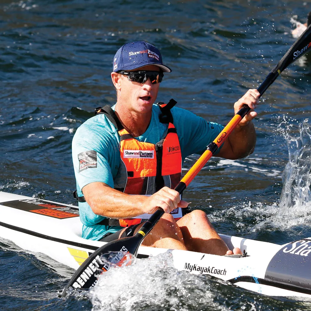 V3 Ocean Racing PFD Life Jacket - Fluro Orange/Grey