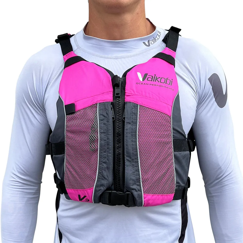 V3 Ocean Racing PFD Life Jacket - Pink/Grey