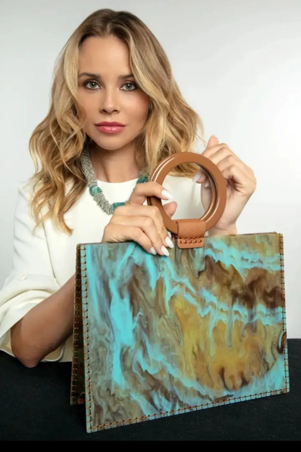 Valise Acrylic Handbag