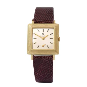 Vintage 1960s Omega 14KT Yellow Gold Watch