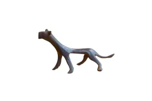 Vintage African Cheetah with Dark Patina