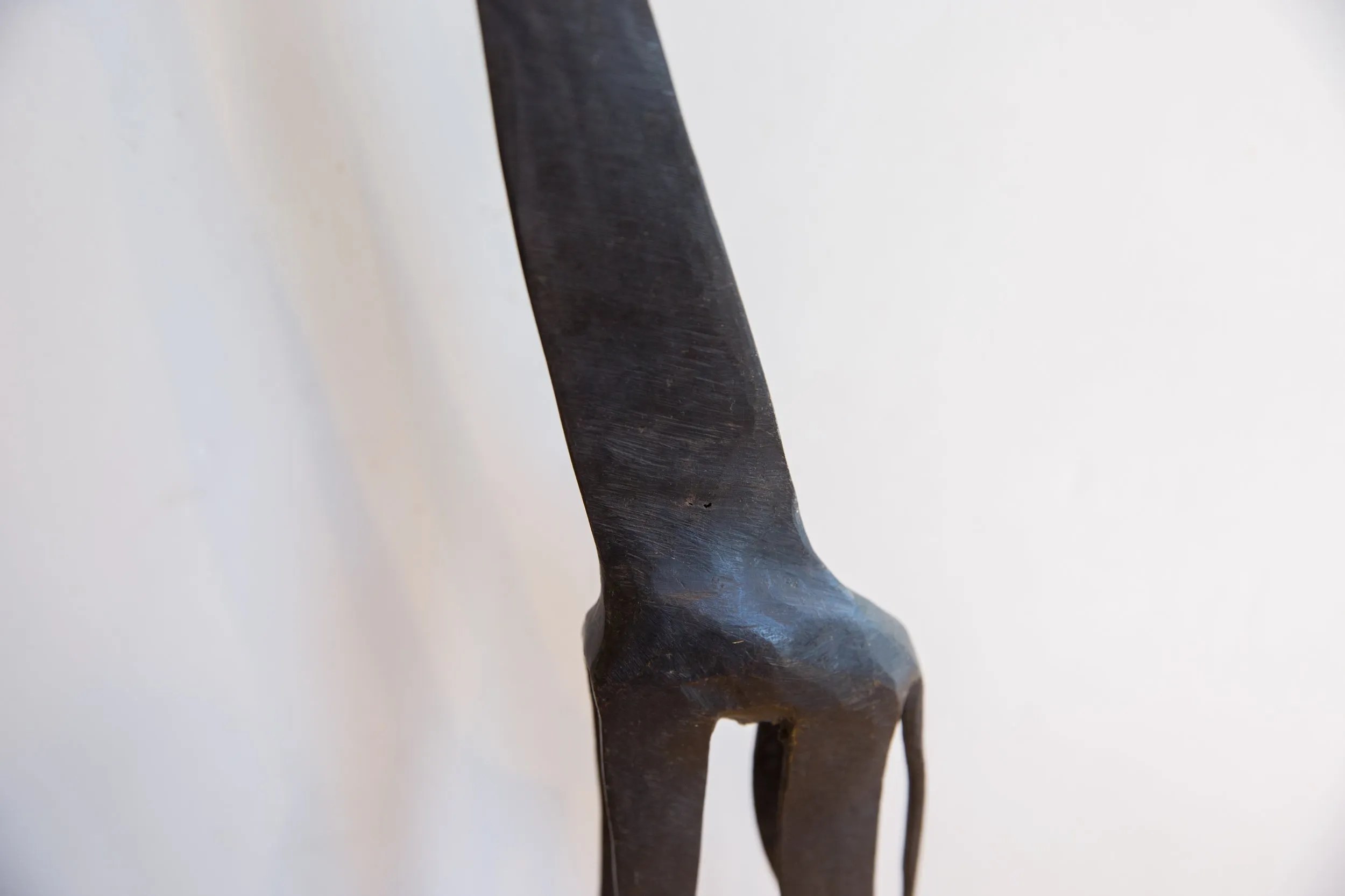 Vintage African Giraffe with Dark Patina