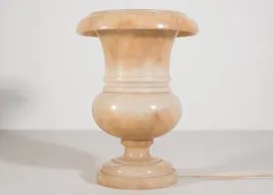 Vintage Alabaster Table Lamp