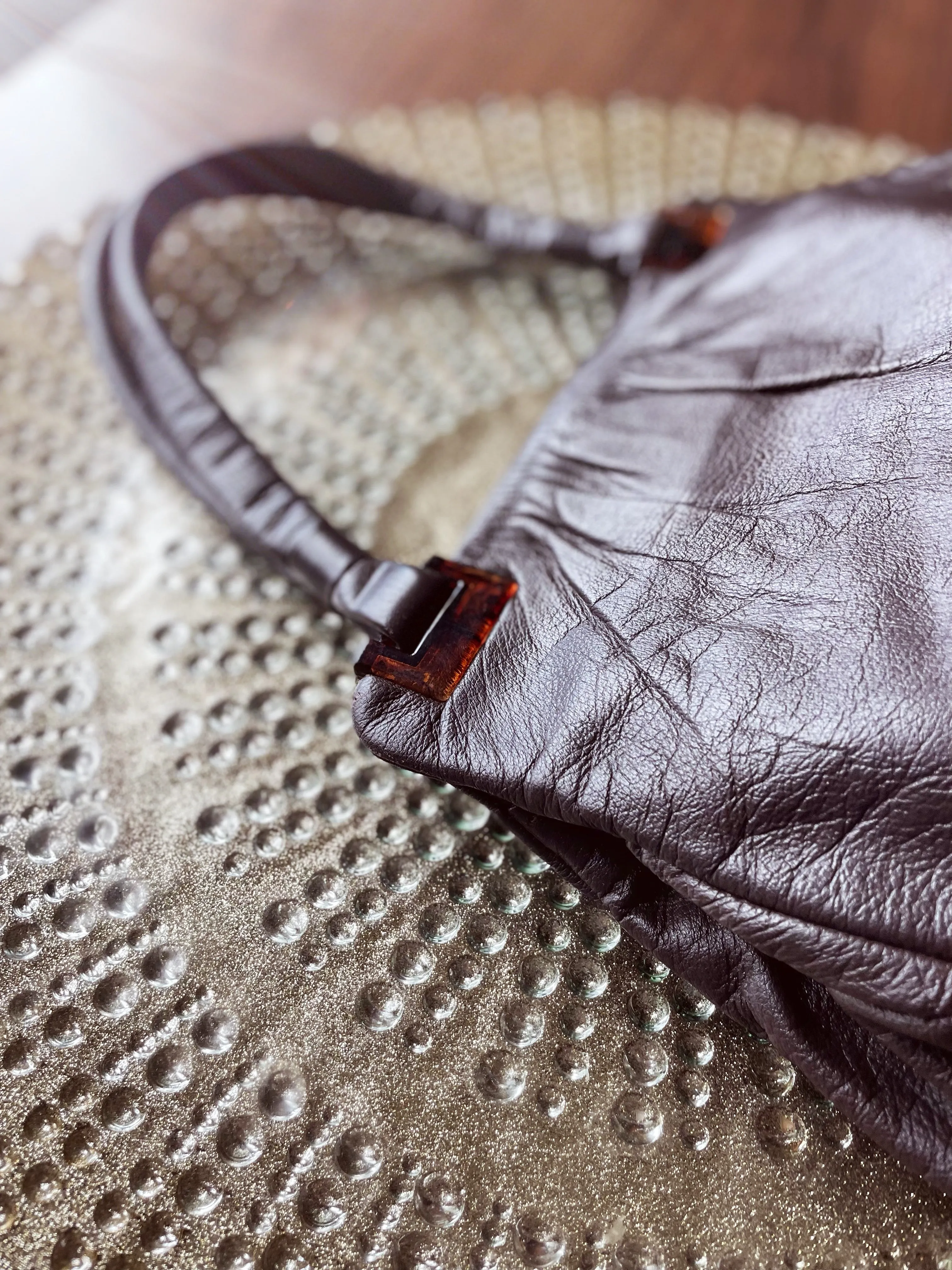 Vintage Buttery Soft Jean Shilton Leather Handbag Purse