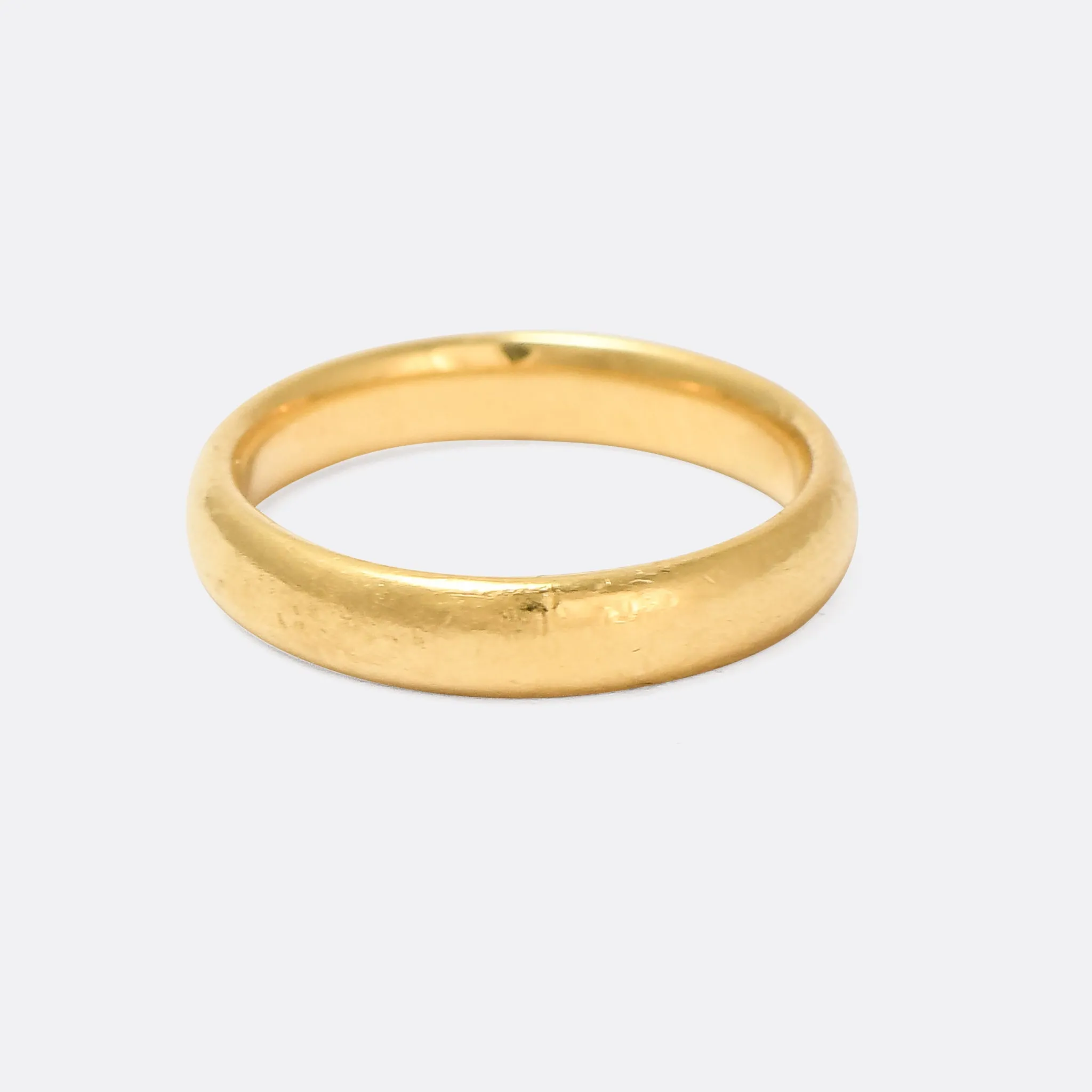 Vintage Charles Green & Son 18k Gold Wedding Band