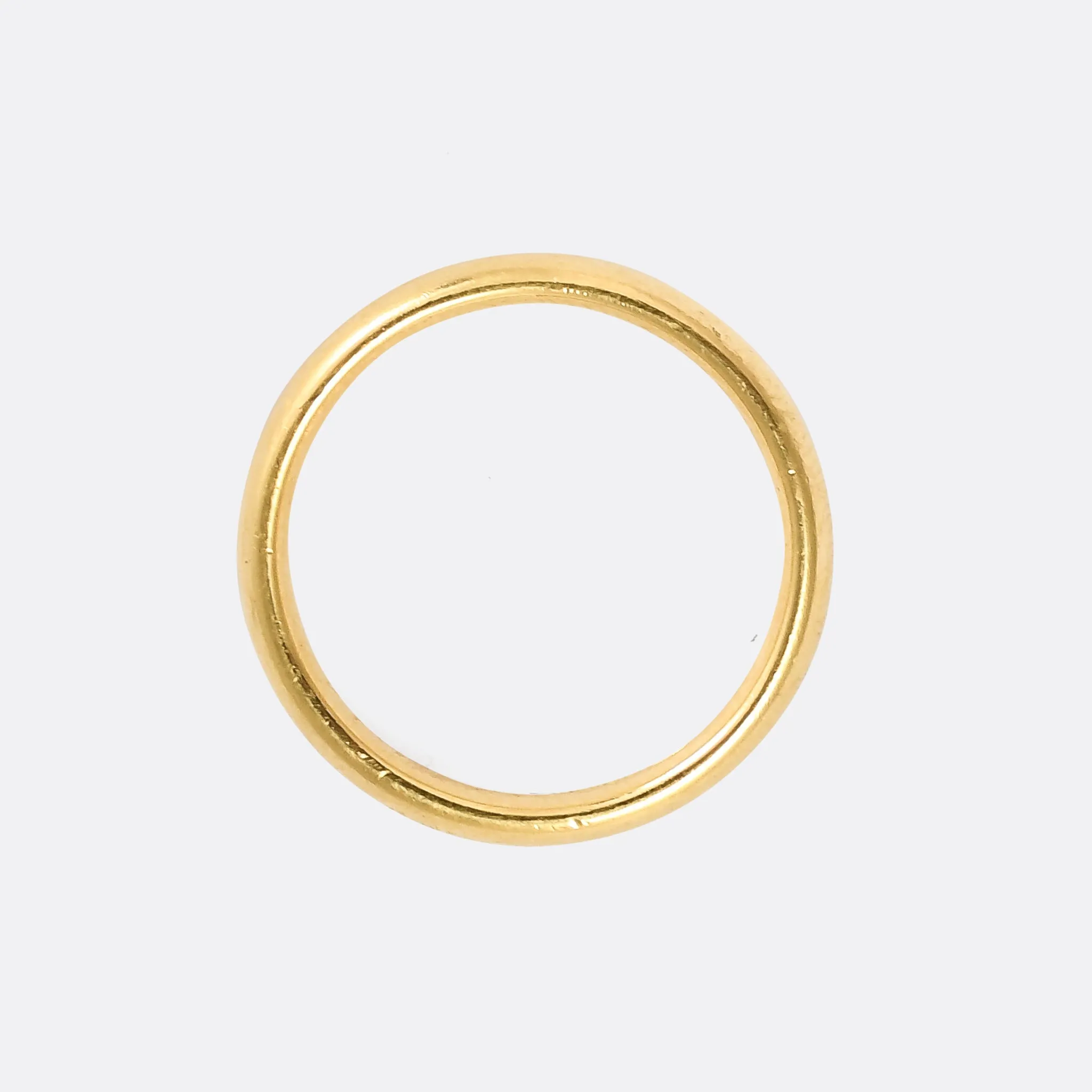 Vintage Charles Green & Son 18k Gold Wedding Band