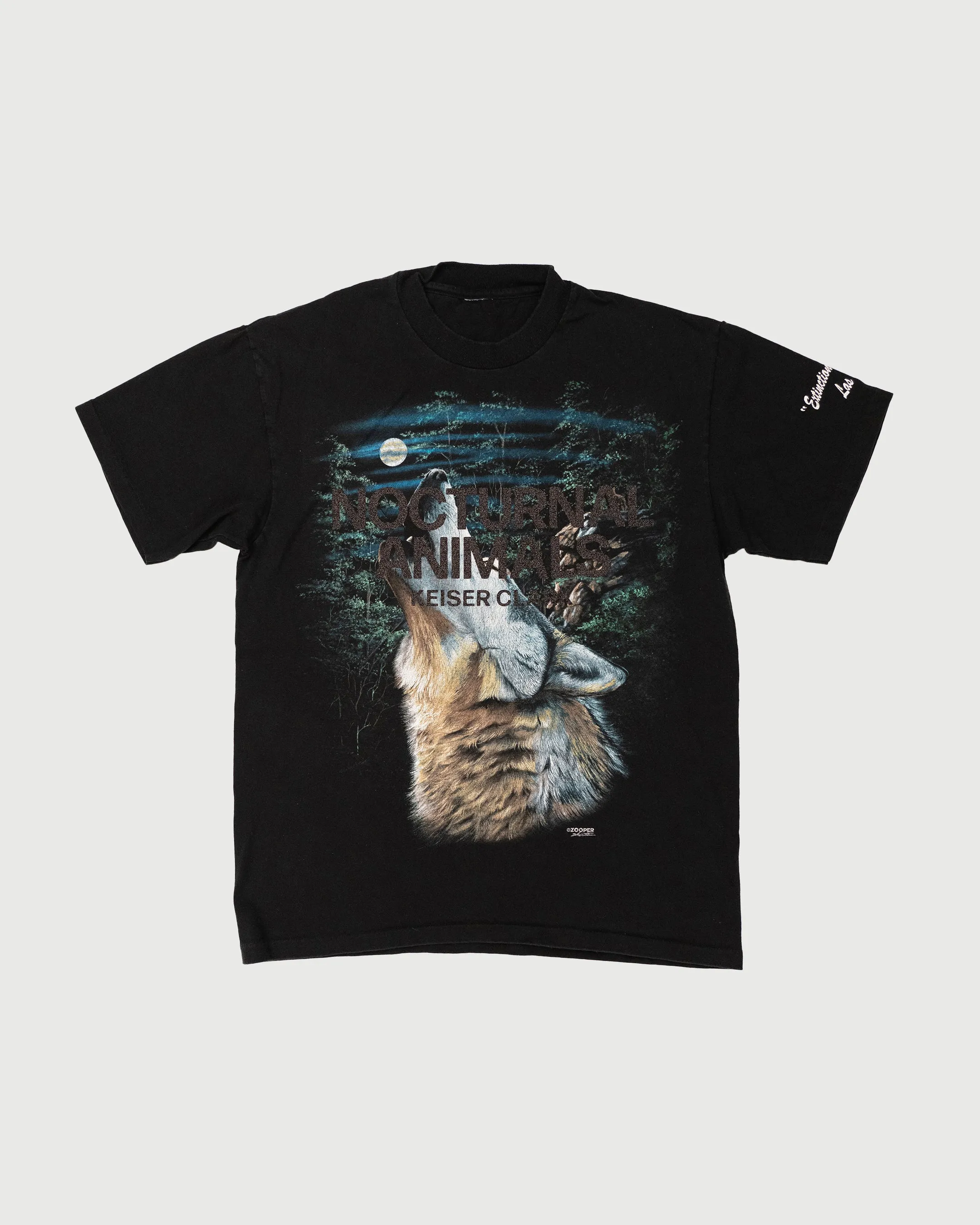 VINTAGE NOCTURNAL ANIMALS TEE (M)