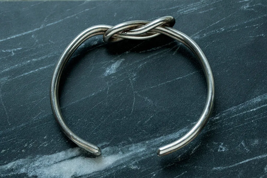 Vintage Sterling Silver Knot Bracelet