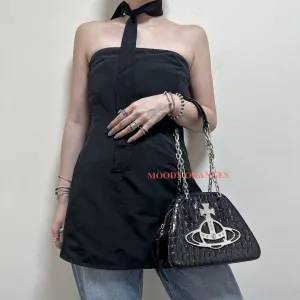 Vivienne Westwood Vintage Black Crocs Yasmine Bag