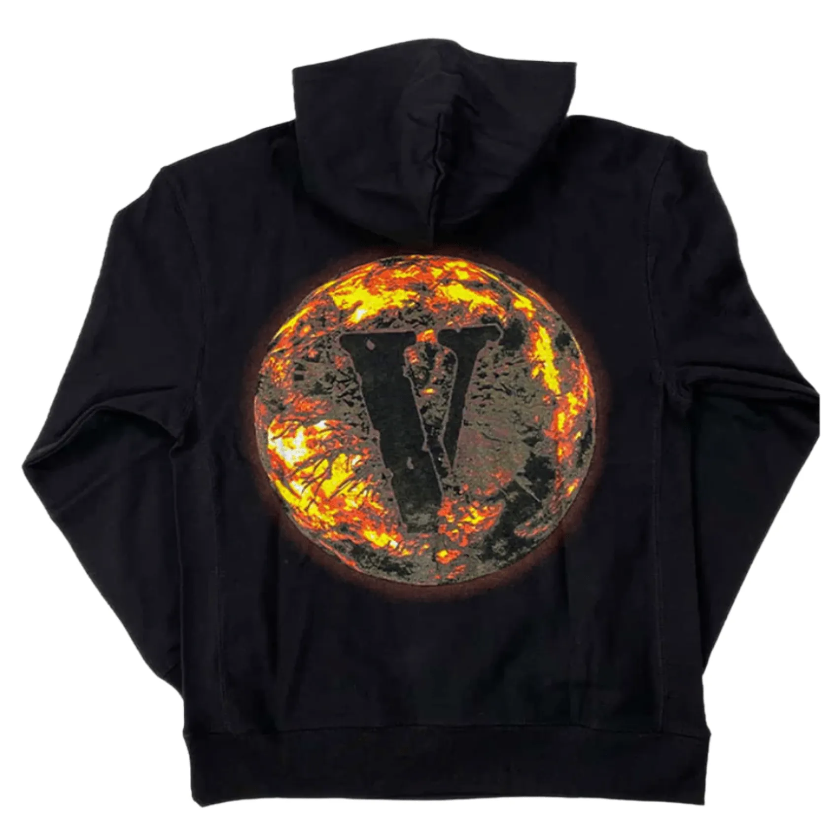 Vlone X Juice Wrld 'Yellow Planet' Hoodie