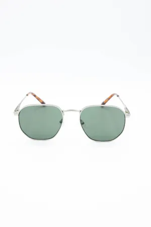 Weatherproof Vintage Newport Sunglasses for Men in Silver | WPV-NEWPORT-MS