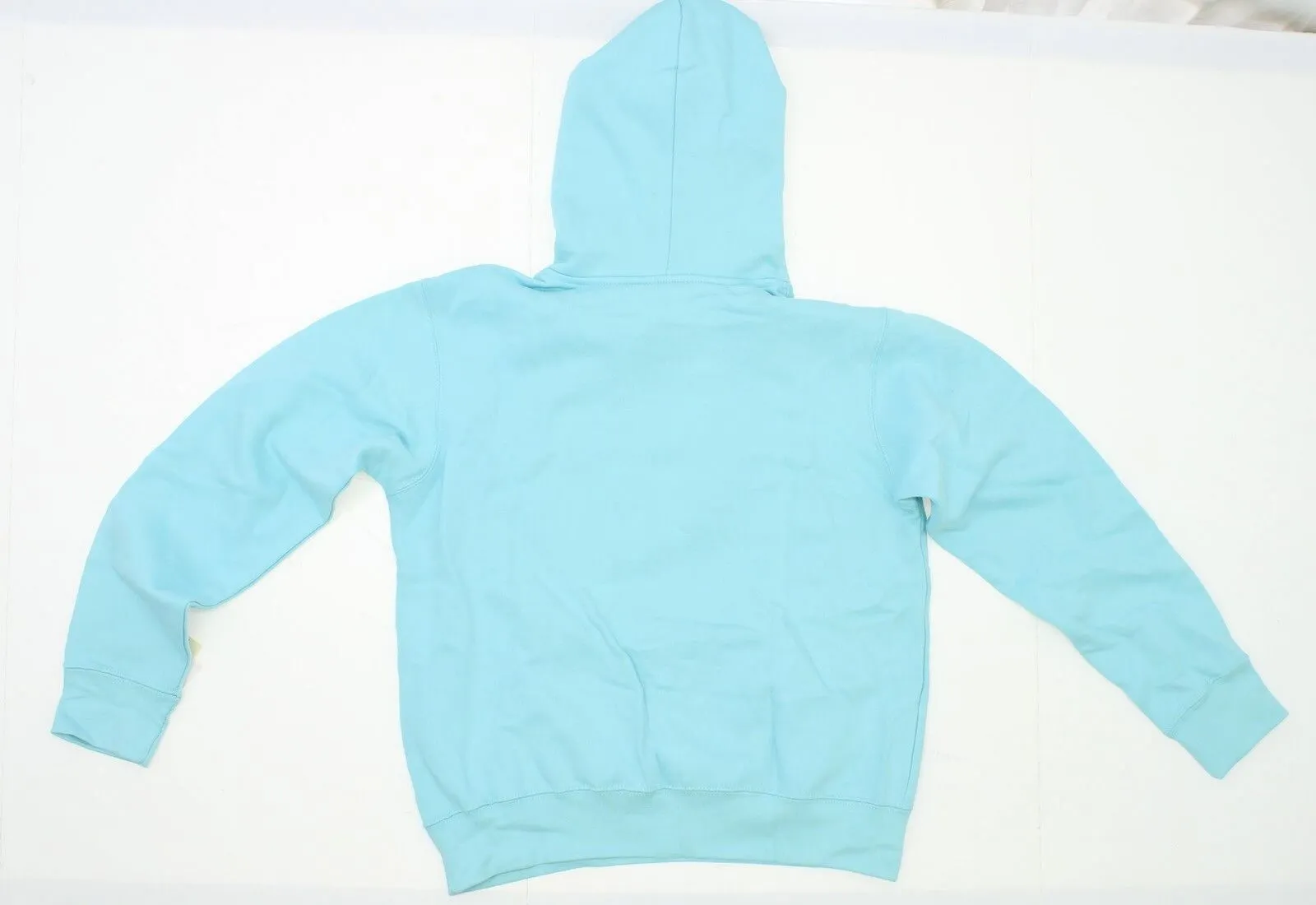 Weatherproof Women's Cross Weave Hooded Sweatshirt Beach Blue Medium