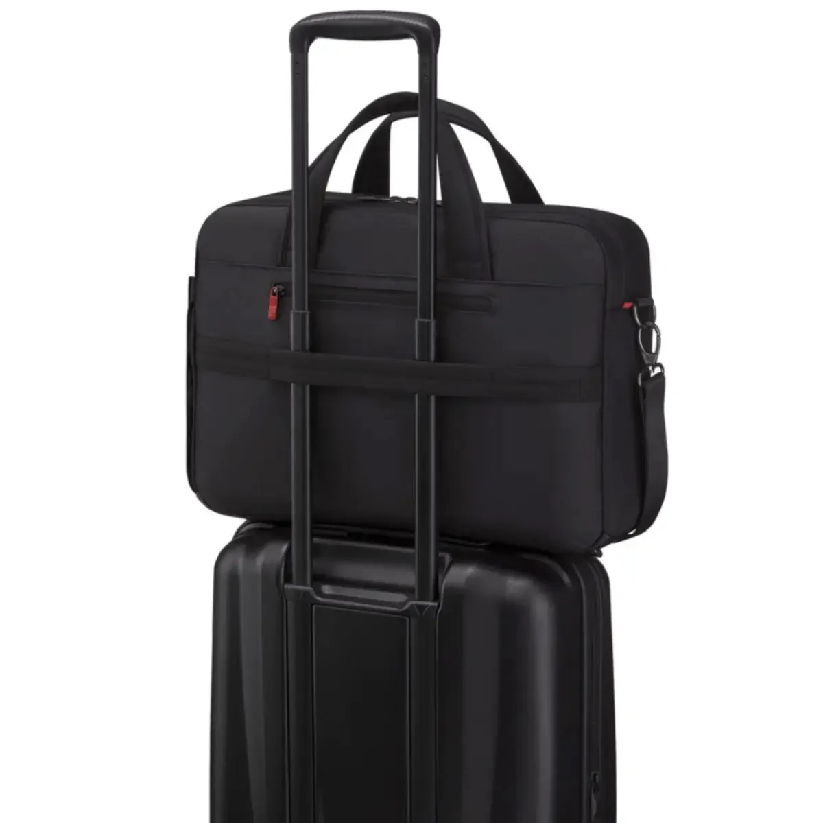 Wenger Icons Meteor 16" - 17" Laptop Brief with Tablet Pocket - Black