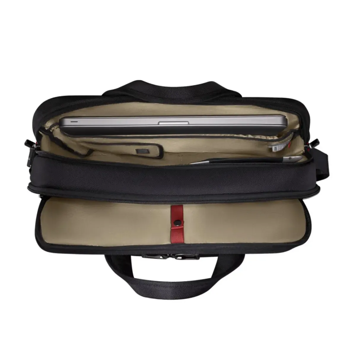 Wenger Icons Meteor 16" - 17" Laptop Brief with Tablet Pocket - Black