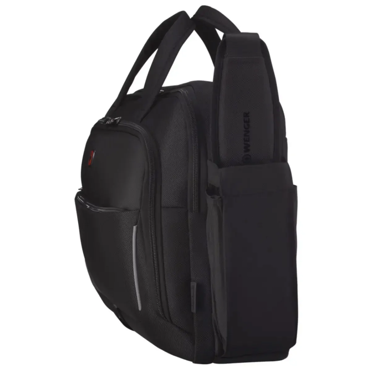 Wenger Icons Meteor 16" - 17" Laptop Brief with Tablet Pocket - Black