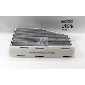 Wesfil Cabin/Pollen Air Filter - WACF0025 - RCA149C