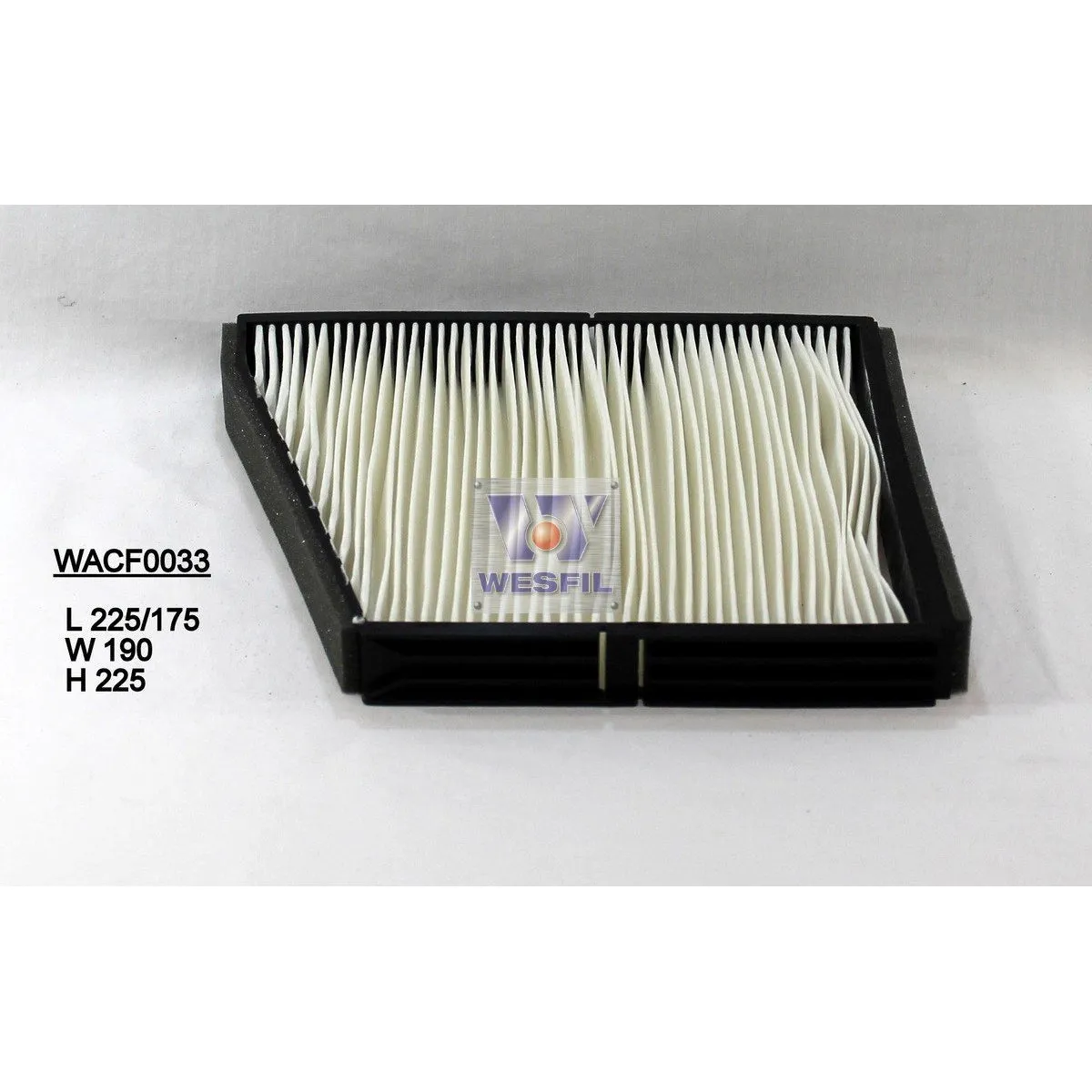 Wesfil Cabin/Pollen Air Filter - WACF0033 - RCA124P