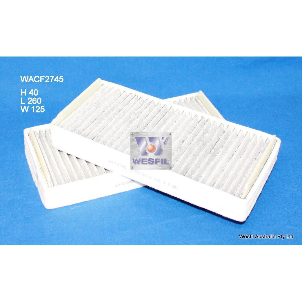 Wesfil Cabin/Pollen Air Filter - WACF2745 - RCA141P