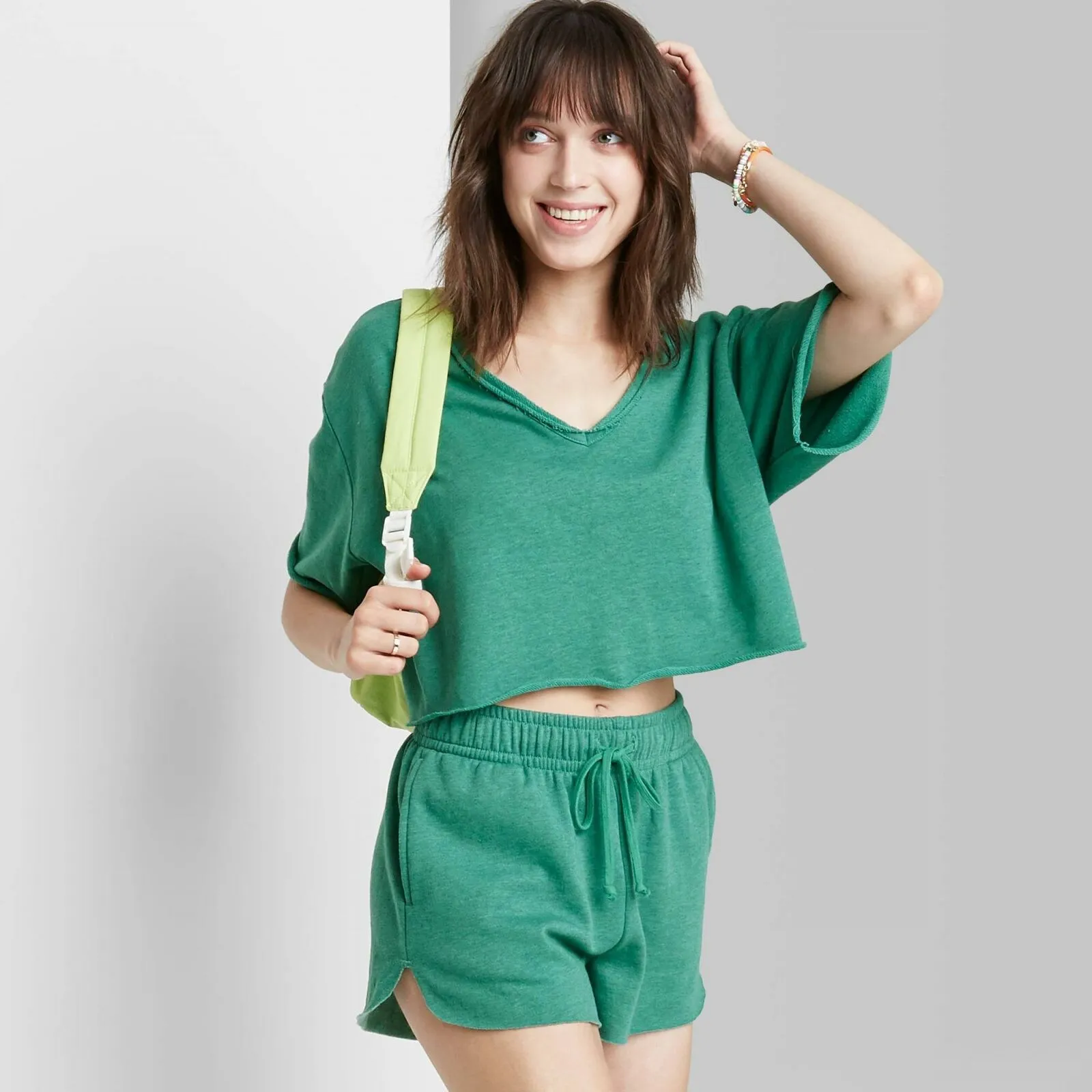 Wild Fable Women's High-Rise Dolphin Shorts