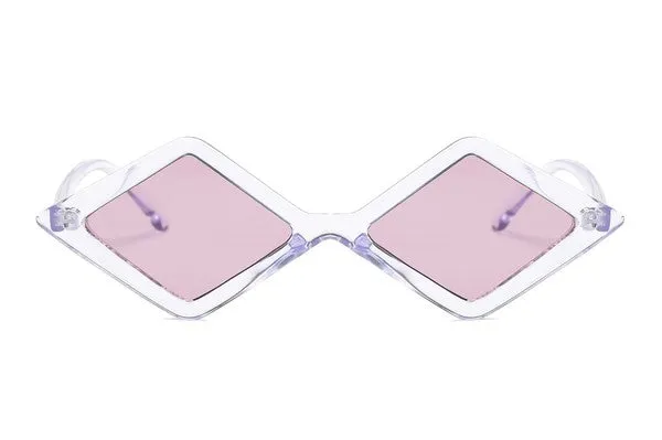 Women Diamond Shape Fashion Sunglasses