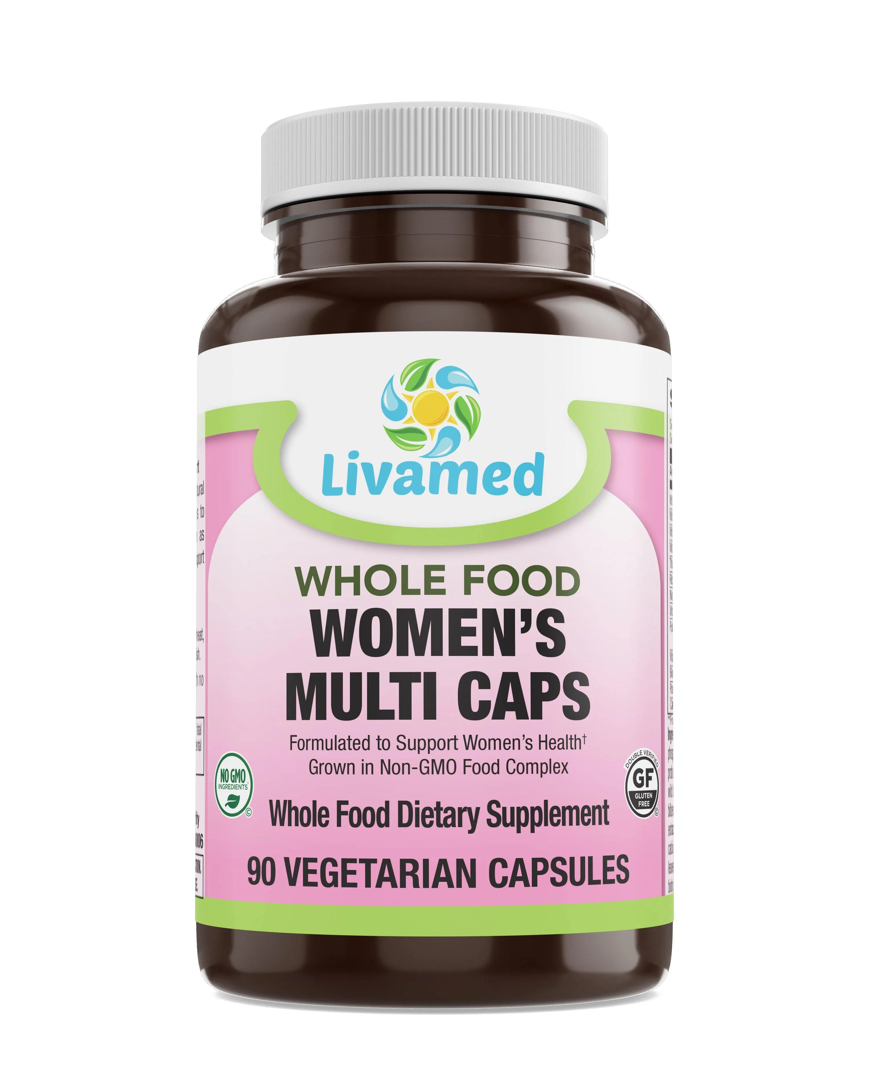 Women's Multi Veg Caps - Whole Food Essentials   90 Count