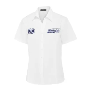 Womens Official Short Sleeve Business Shirt