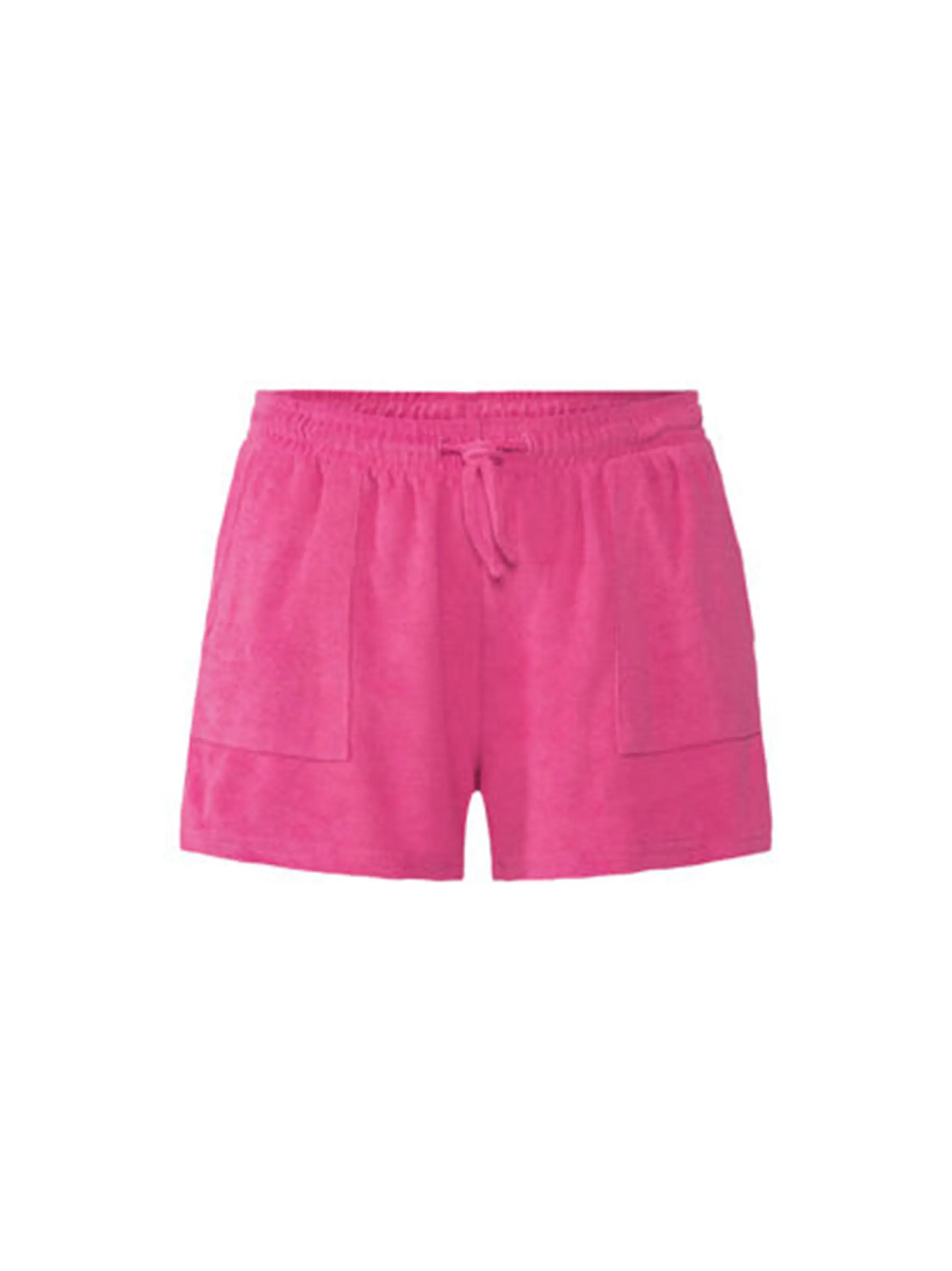 Women's Plain Shorts,Pink