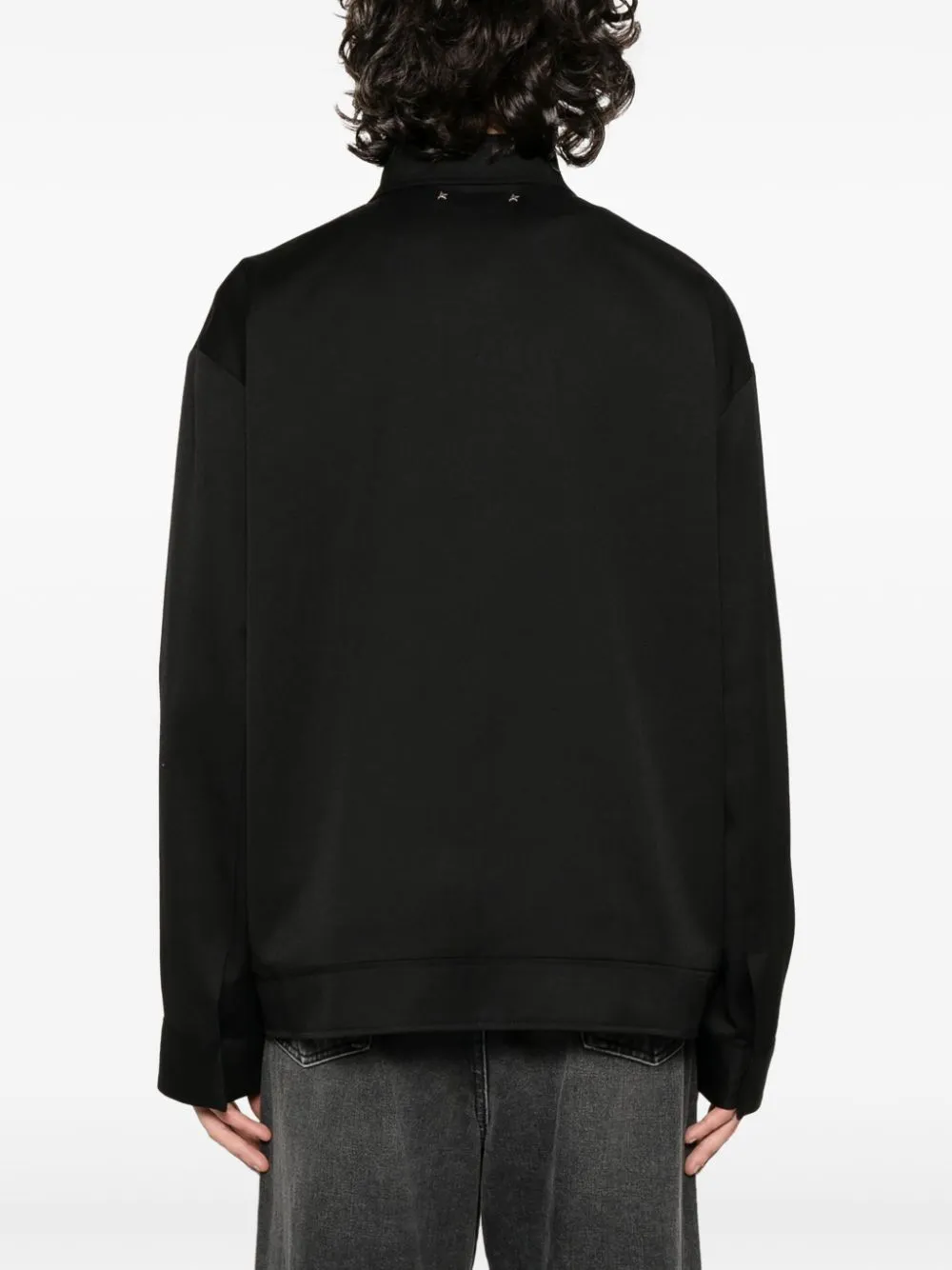 Wool zipped jacket