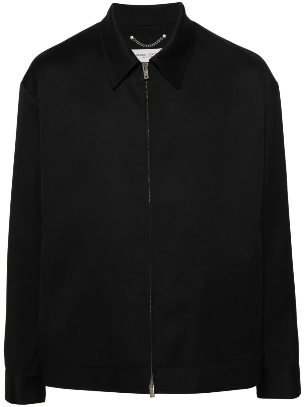 Wool zipped jacket